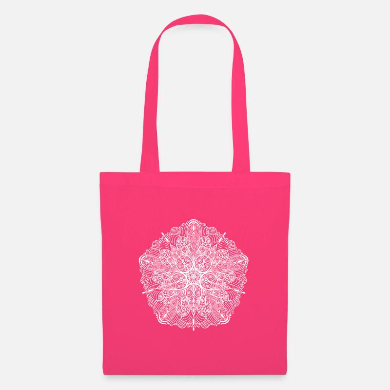 mandala decoration design - Stoffbeutel - Azalea