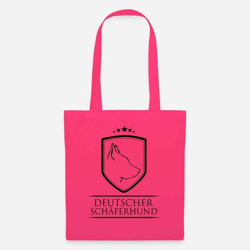 DEUTSCHER SCHÄFERHUND WAPPEN - Stoffbeutel - Azalea