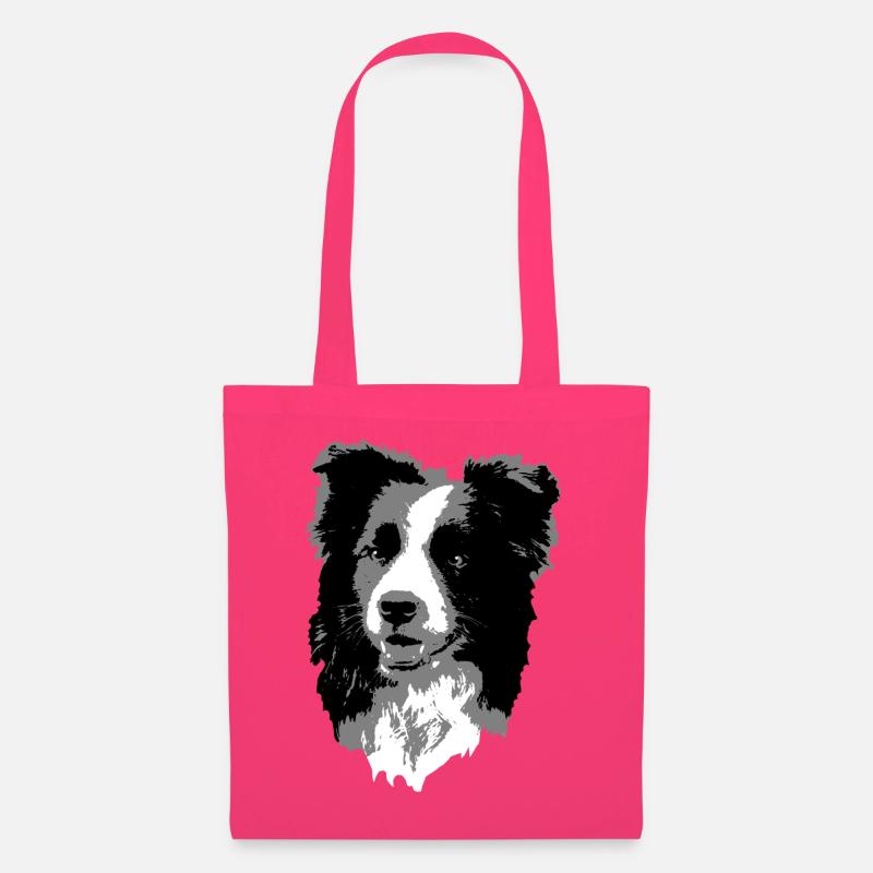 Border Collie - Stoffbeutel - Azalea