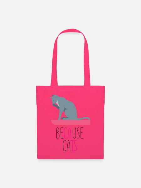 Weil Cats - Stoffbeutel - Azalea