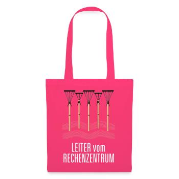 Leiter vom Rechenzentrum Gartenoutfit Gartenarbeit - Stoffbeutel - Azalea - Vorne