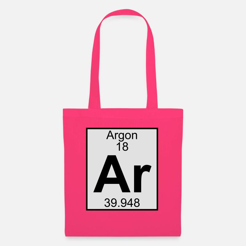 Elements 18 - ar (argon) - Full (white) - Sac en tissu - rose azalée