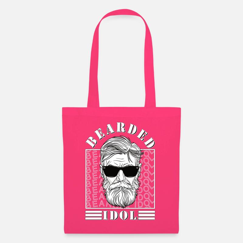 Bearded Idol 3 Days Beard Hip Upper Lip Beard - Tote Bag - azalea