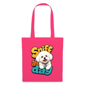 Bichon Frise - Stoffbeutel - Azalea - Vorne