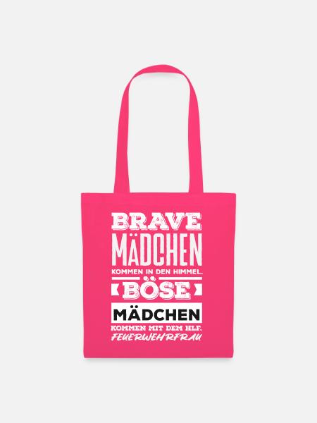 Feuerwehr Feuerwehrmann Geschenk - Stoffbeutel - Azalea