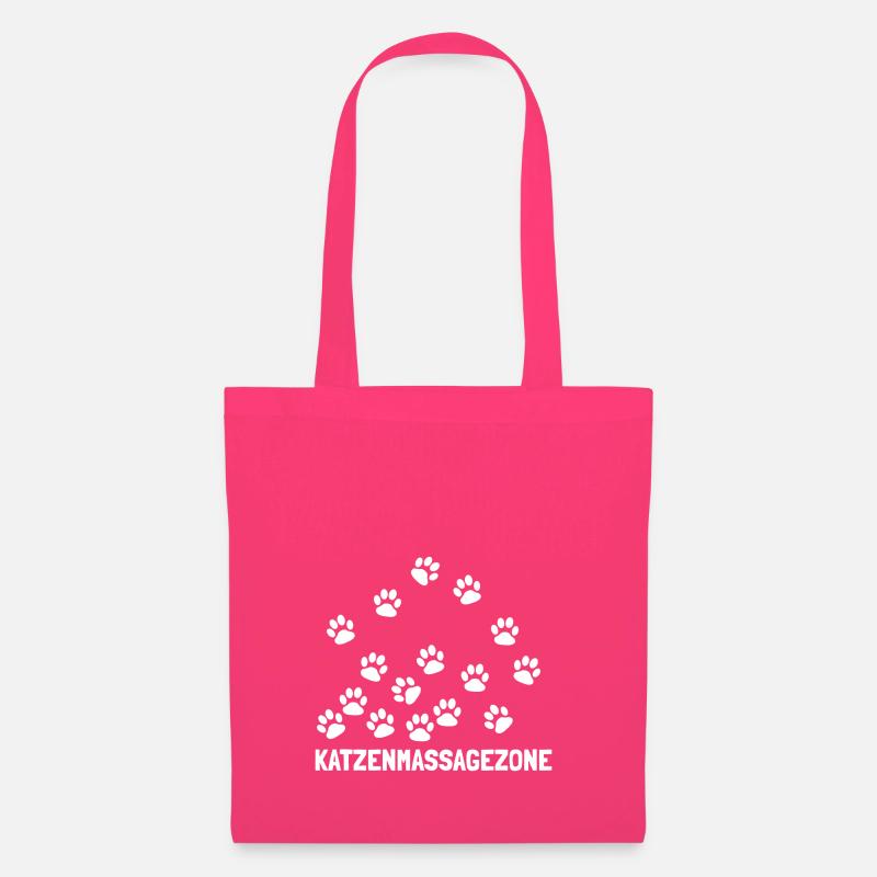 Katzenmassagezone - Katzen Geschenk - Stoffbeutel - Azalea