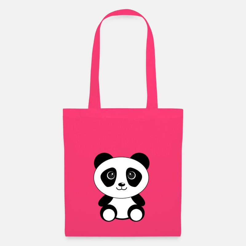 Panda - Stoffbeutel - Azalea
