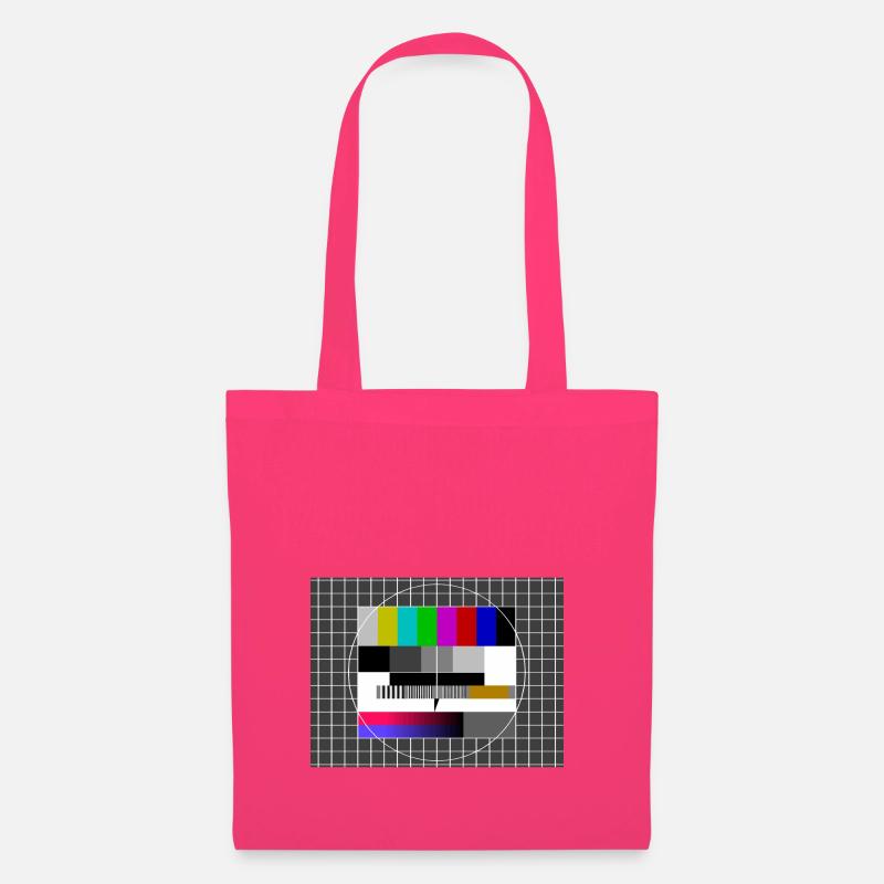 Testbild - Retro - Stoffbeutel - Azalea