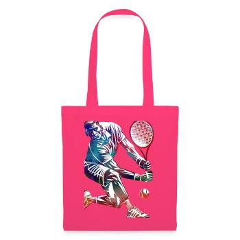 Tennisspieler - Stoffbeutel - Azalea - Vorne