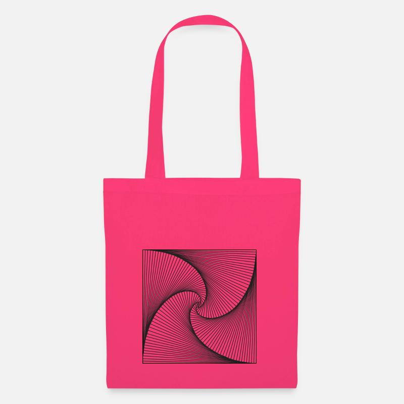 Geometrie Design - Stoffbeutel - Azalea