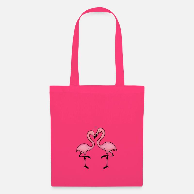 flamingos Liebe - Stoffbeutel - Azalea