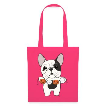 French Bulldog Happy Halloween Hunde Kostüm - Stoffbeutel - Azalea - Vorne