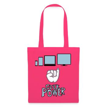 Geek - Tote Bag - azalea - Front
