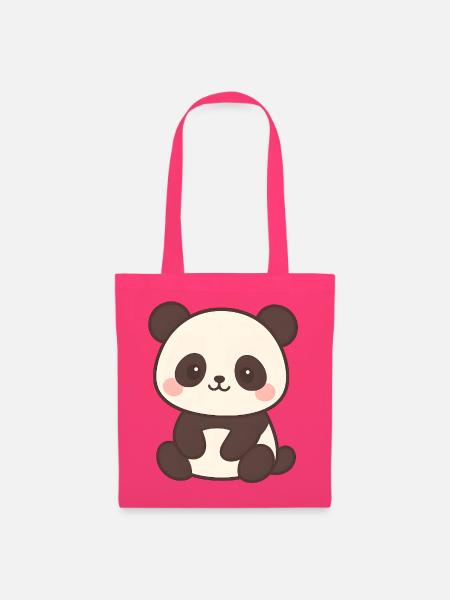 Niedliches Panda Kinderdesign - Stoffbeutel - Azalea