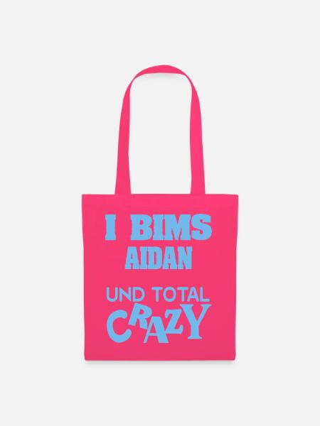 Crazy Aidan - Stoffbeutel - Azalea
