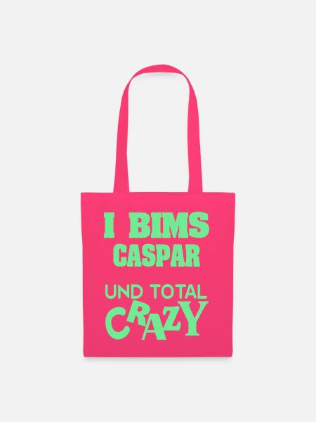 Crazy Caspar - Stoffbeutel - Azalea
