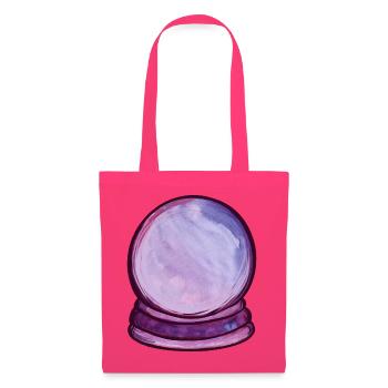 Violette Orb Aquarellkugel - Stoffbeutel - Azalea - Vorne