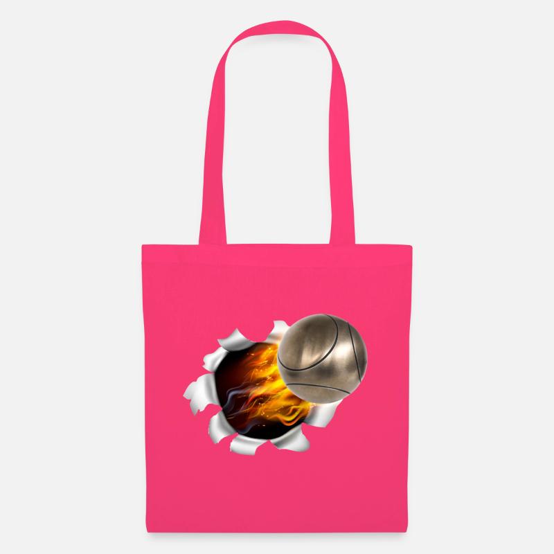 Boule Kugel on fire - Stoffbeutel - Azalea