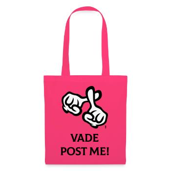 Vade Post Me! (Kreuz / Bibel / Religion / 2C) - Stoffbeutel - Azalea - Vorne