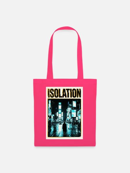 Isolationsnacht in der Neonstadt - Stoffbeutel - Azalea