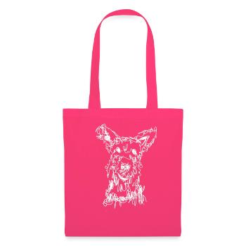 Terrier Berger de Picardie - Stoffbeutel - Azalea - Vorne