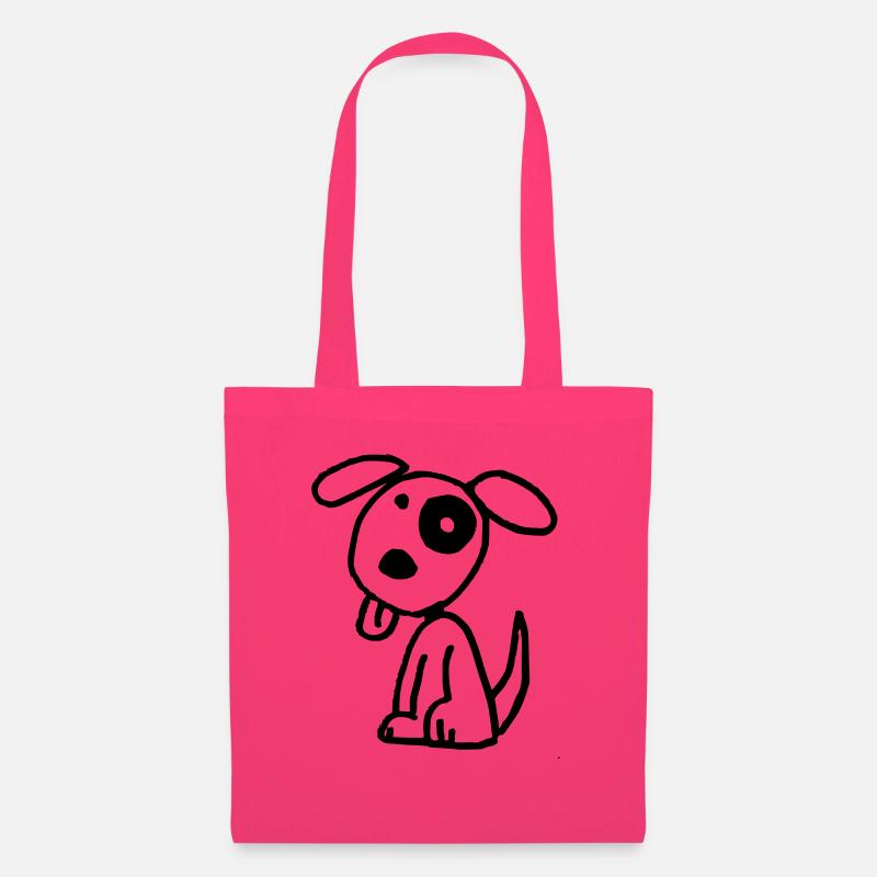 Hund - Stoffbeutel - Azalea