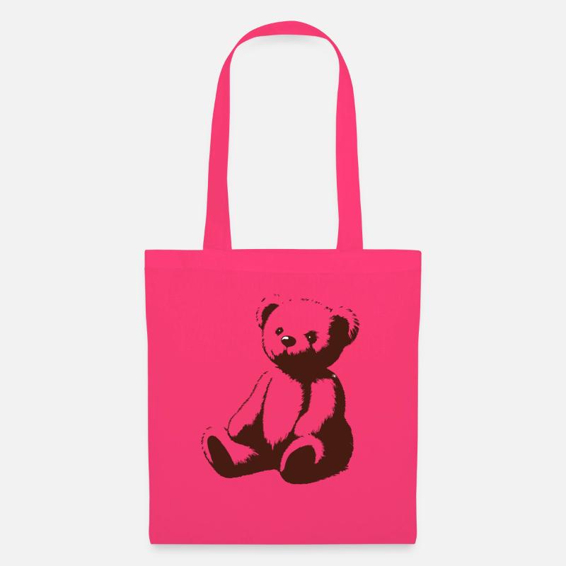 Teddy - Stoffbeutel - Azalea