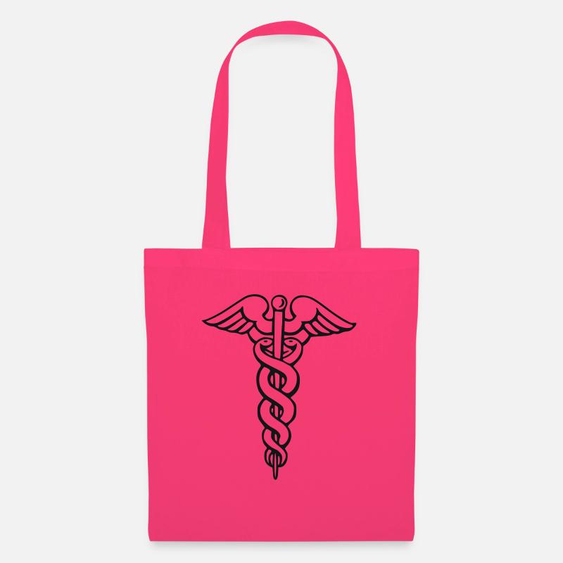 Caduceus - Stoffbeutel - Azalea