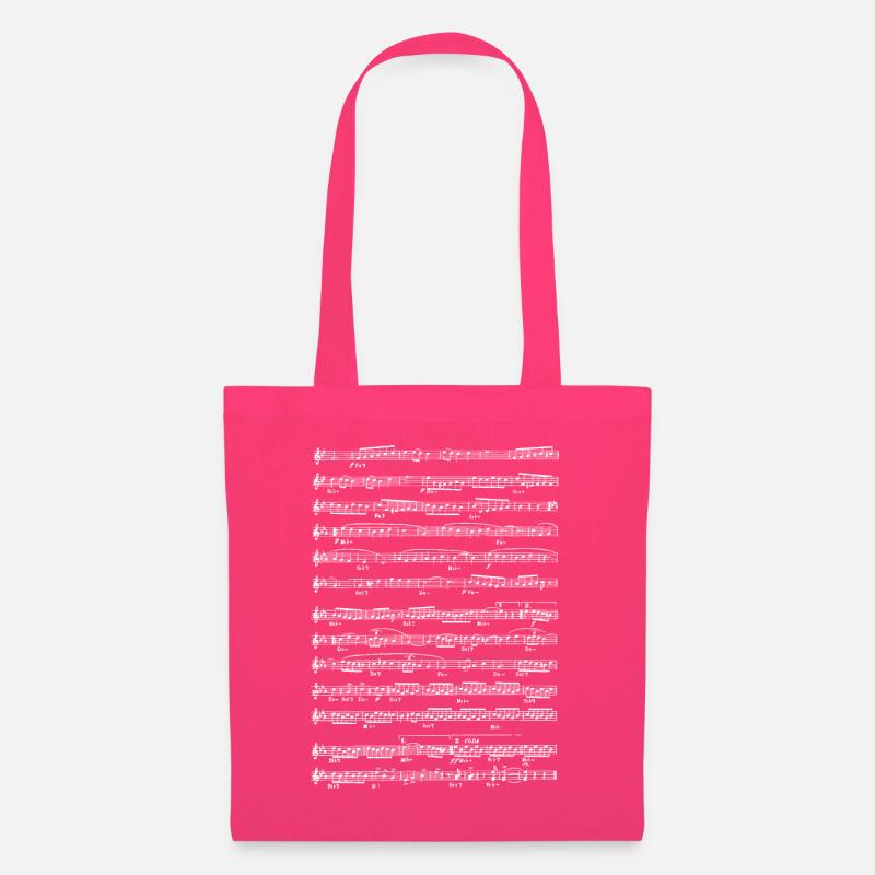 Musikpartitur - Stoffbeutel - Azalea