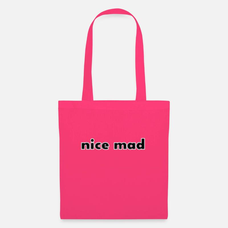 nice mad - Stoffbeutel - Azalea