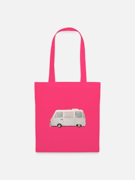 Camper Campingbus - Stoffbeutel - Azalea