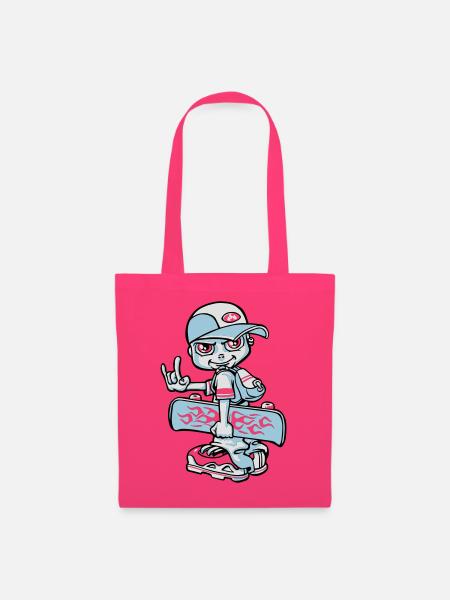 Skater boy flex - Stoffbeutel - Azalea