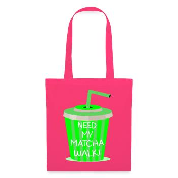 Matcha Walk - Stoffbeutel - Azalea - Vorne