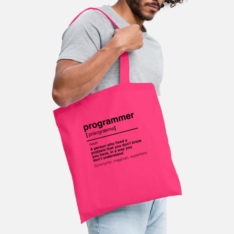 Funny software developer engineer programmer Tote Bag