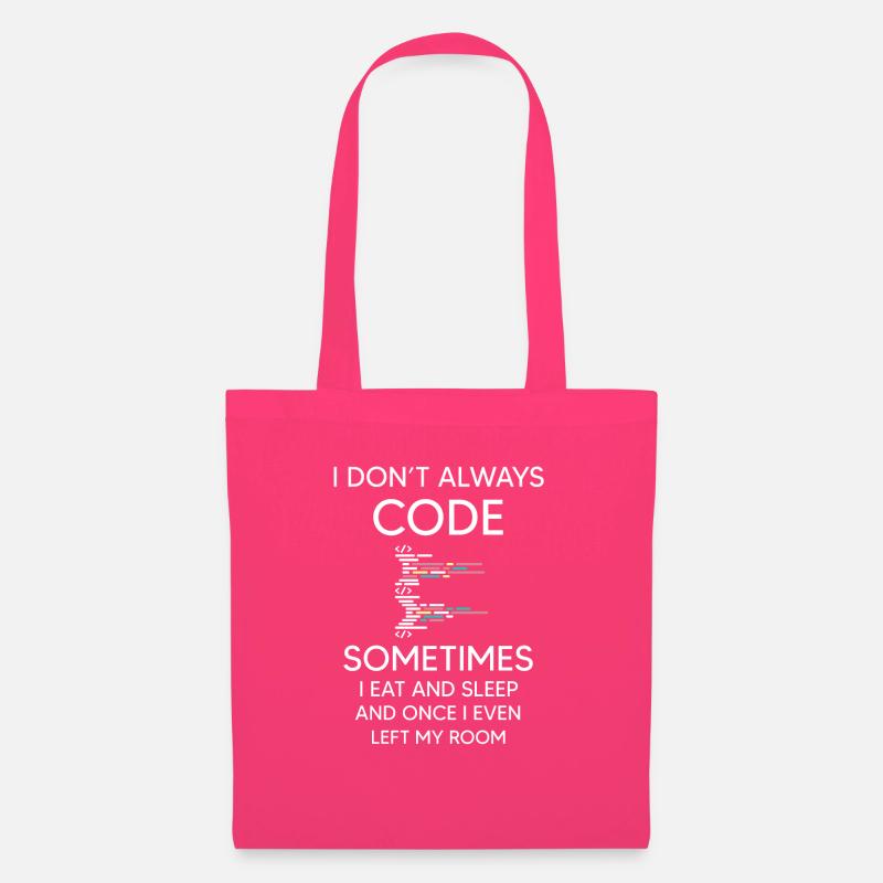Ich programmiere nicht immer für Programmierer lustige Codierung - Stoffbeutel - Azalea