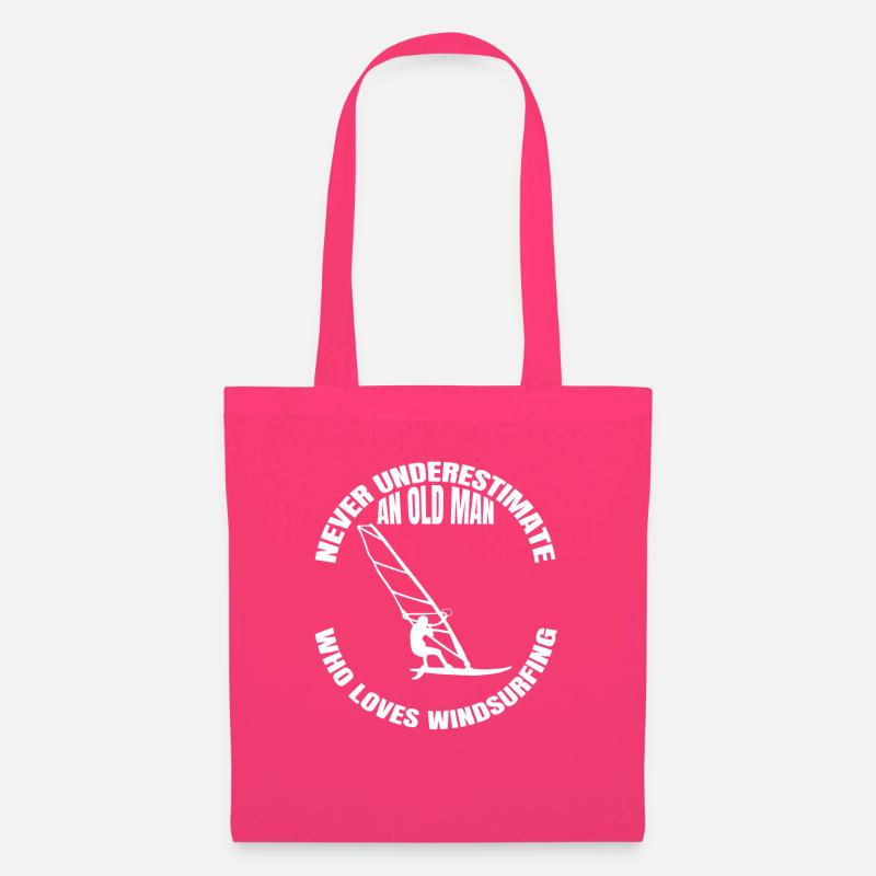 Windsurfer Surfing Gift Kitesurfer Windsurfing - Tote Bag - azalea