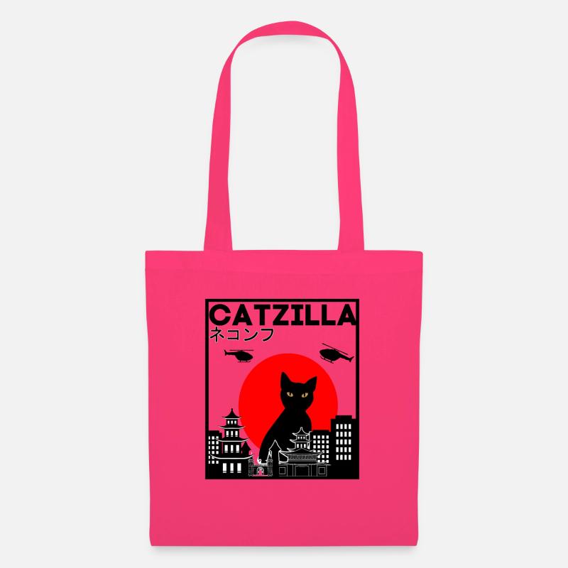 CATZILLA - Stoffbeutel - Azalea
