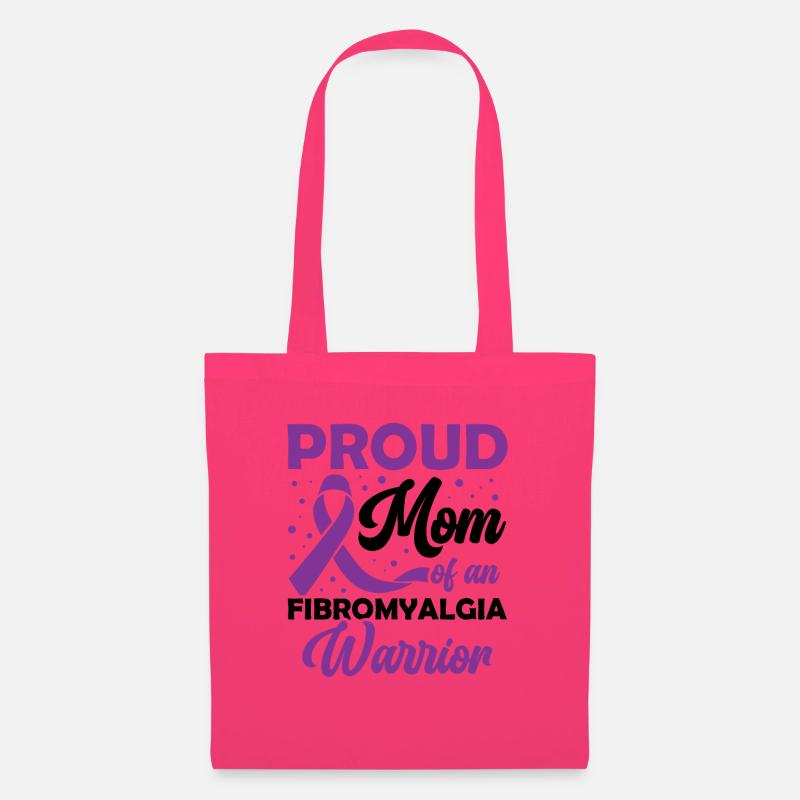 Stolze Mutter Eines Fibromyalgie-kriegers - Stoffbeutel - Azalea