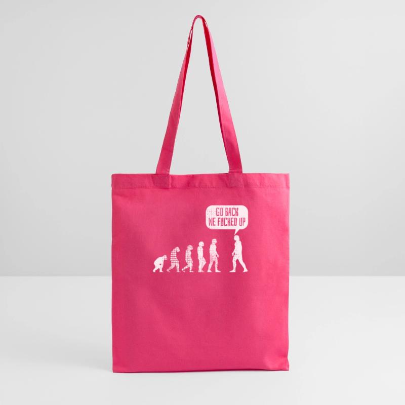 Evolution - Darwing Evolution Funny Gift Sac en tissu