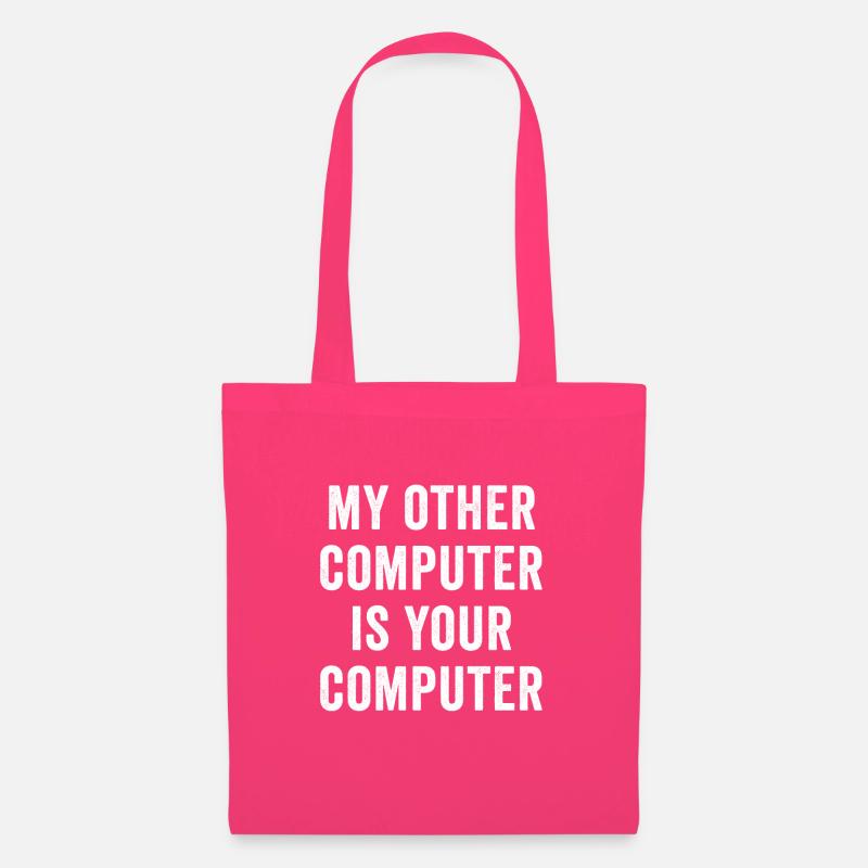 Mein anderer Computer ist Ihr Computer - Stoffbeutel - Azalea