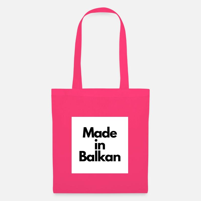 " Made in Balkan" - Stoffbeutel - Azalea