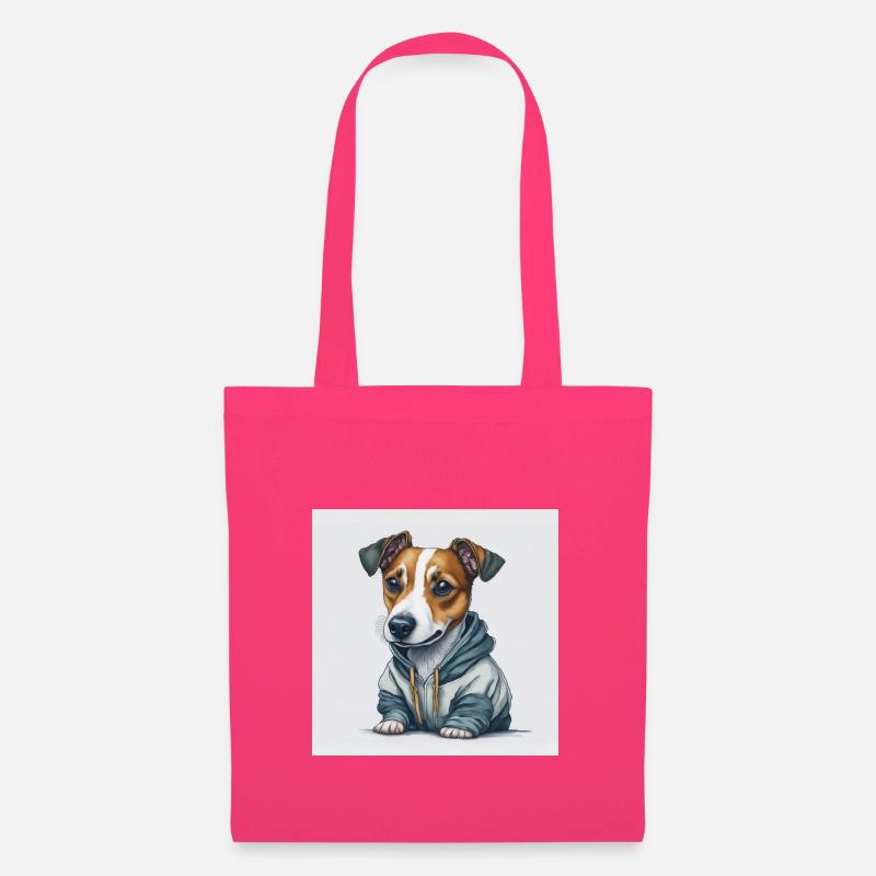 Jack Russel Terrier - Stoffbeutel - Azalea
