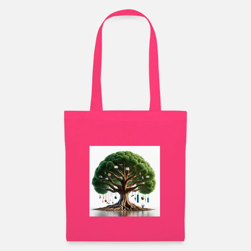 Baum Self-Improvement - Stoffbeutel - Azalea