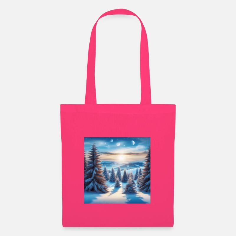 Winterlandschaft - Stoffbeutel - Azalea