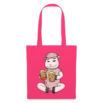 Sheep with beer glasses Beer Drinking alcohol - Tote Bag - azalea - Front