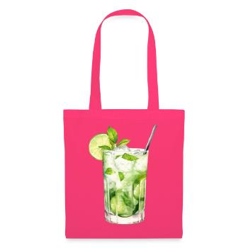 Mojito Drink – Frisches Sommer‑Design - Stoffbeutel - Azalea - Vorne