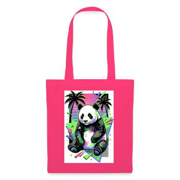 Panda - Stoffbeutel - Azalea - Vorne
