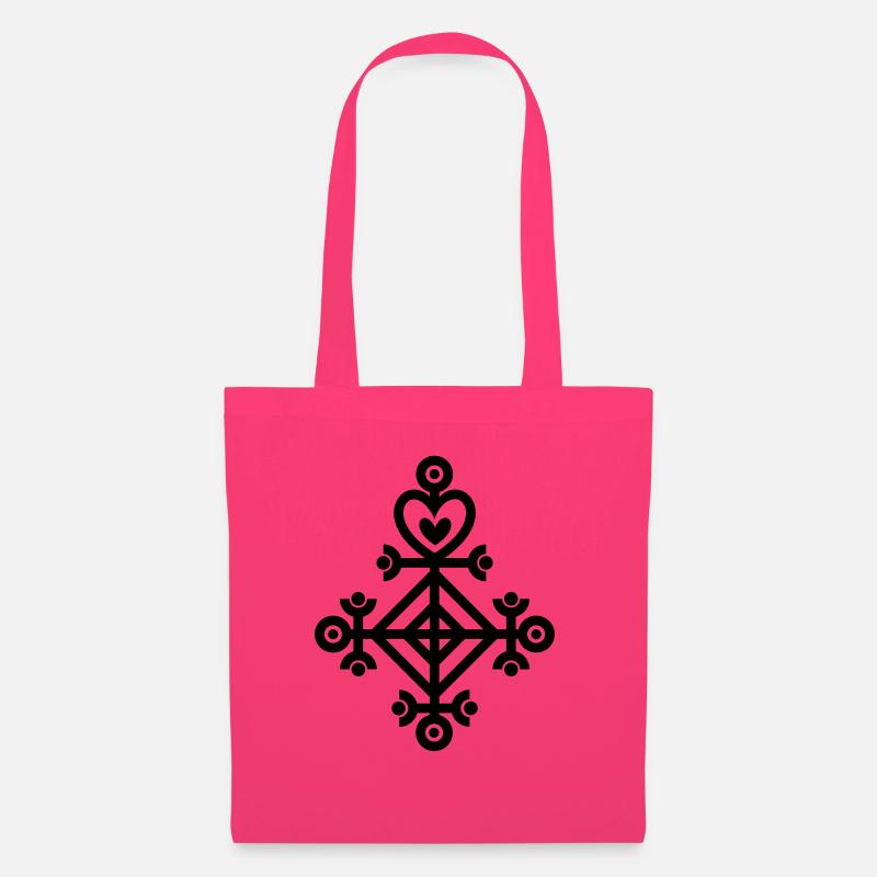 Love Charm Ástarstafur, Icelandic Rune Magic - Stoffbeutel - Azalea