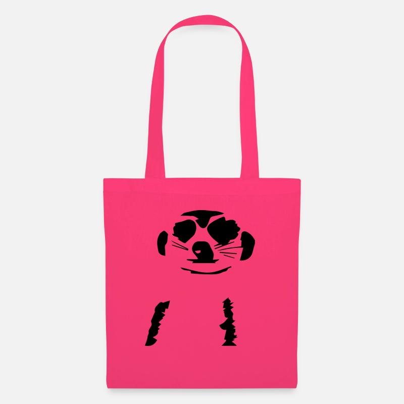 Suricate - Sac en tissu - rose azalée
