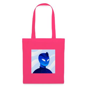 Blue Gradient Mask Avatar - Stoffbeutel - Azalea - Vorne